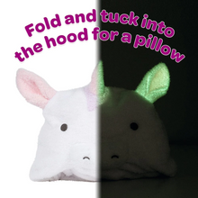 Load image into Gallery viewer, Snuggle and Glow Cuddle Hoodie Unicorn