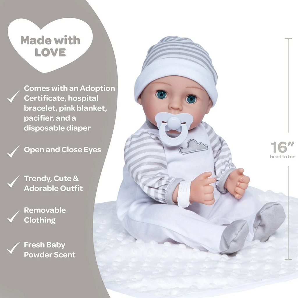 Adoption Baby - Beloved - Gender Neutral 40.6cm