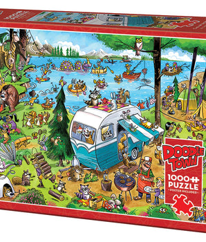 Doodle Town: Call of the Wild, 1000pcs, Compact