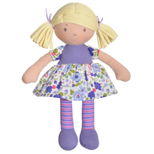 Load image into Gallery viewer, Lil&#39;l Peggy, Blond Hair/Lilac and Pink Dress