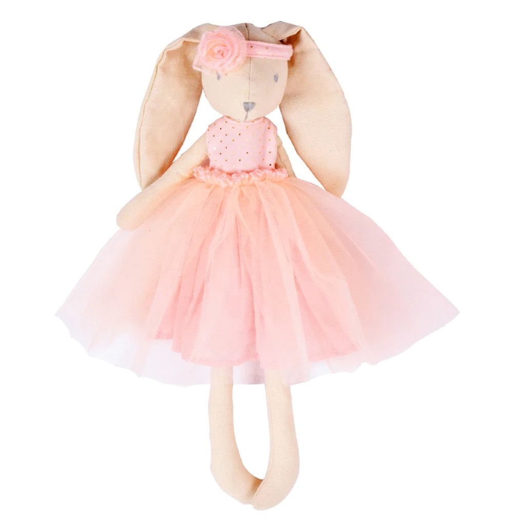 Marcella the Bunny, Organic (GOTS) Doll, Ballerina\Pink Dress