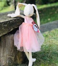 Load image into Gallery viewer, Marcella the Bunny, Organic (GOTS) Doll, Ballerina\Pink Dress