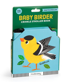 Baby Birder Crinkle Fabric Stroller Book
