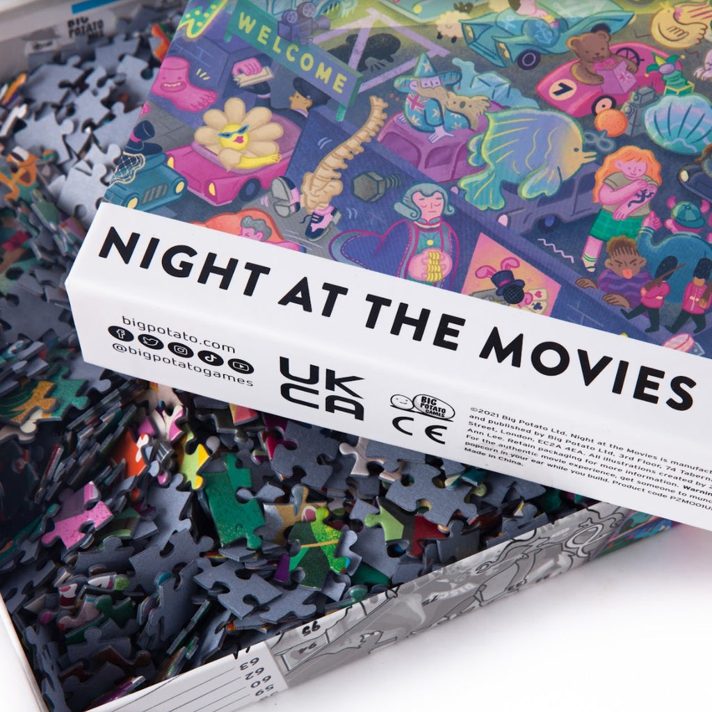 Night at the Movies Puzzle\Game, 1000pcs