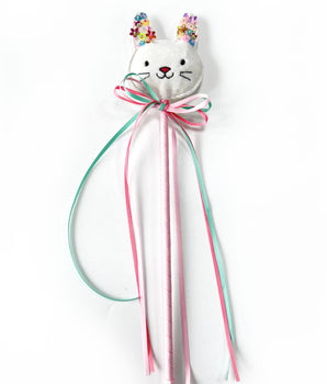Tea Party Bunny Wand