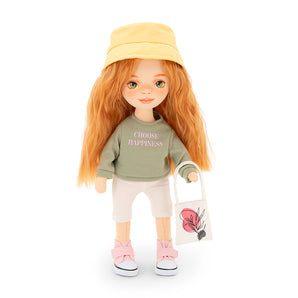 Sweet Sisters-Sunny in a green sweatshirt