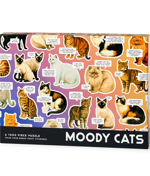 Moody Cats 1000 Piece Puzzle