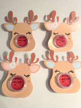 Load image into Gallery viewer, Oh Flossy - Lipstick Stocking Stuffer - Rudolph Blue Ears