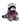 DAISY THE RACOON, KNITTED SEASON, 25CM