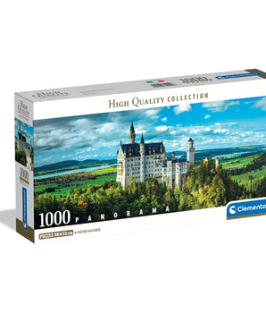 The Neuschwanstein Castle, 1000pcs, Panorama