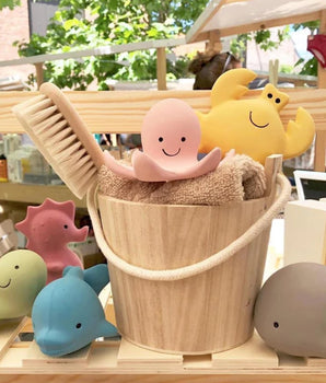 MY 1ST Tikiri Ocean Buddies-Crab Rattle Toy, Gift Box