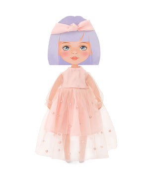 Sweet Sisters-Clothing set: Light pink dress