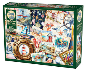 Seashore Sketchbook, 1000pcs, Compact
