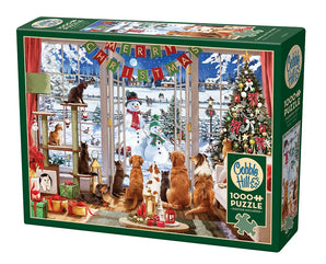 CHRISTMAS VISITORS, 1000PCS, Compact