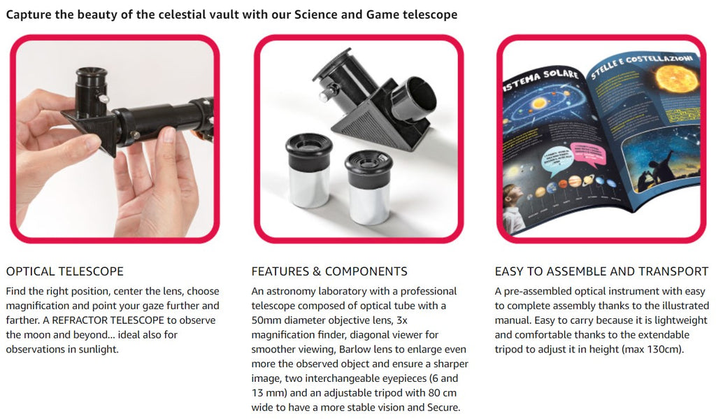 Science & Play: LAB NASA Telescope