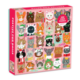 Festive Furballs 500 Piece Puzzle