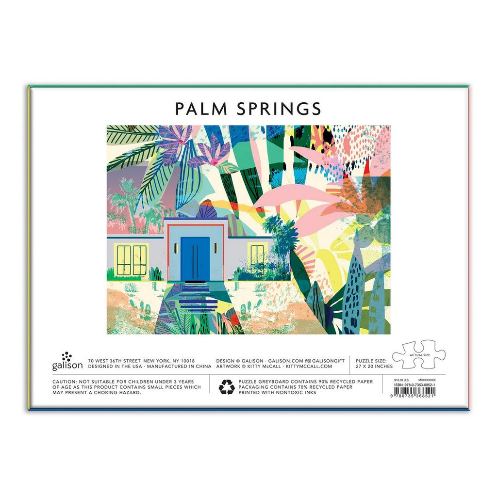 Kitty McCall Palm Springs 1000 Piece Puzzle