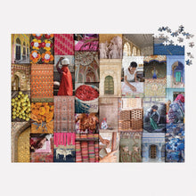 Load image into Gallery viewer, Patterns of India: A Journey Through Colors, Textiles and the Vibrancy of Rajasthan 1000 Piece Puzzle