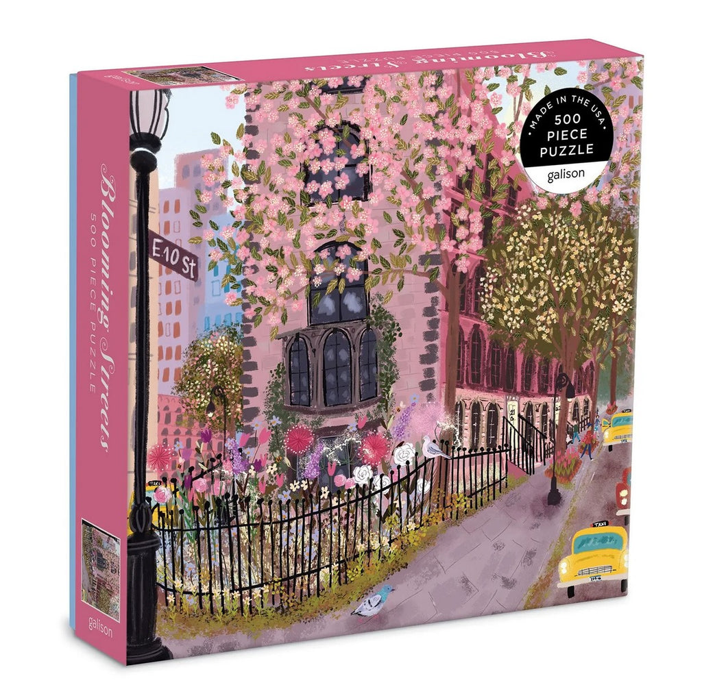 Joy Laforme Blooming Streets 500 Piece Puzzle