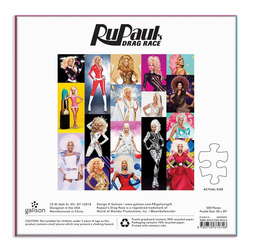 RuPaul's Drag Race 500 Piece Puzzle