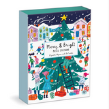 Louise Cunningham Merry & Bright 12 Days of Christmas Advent Puzzle