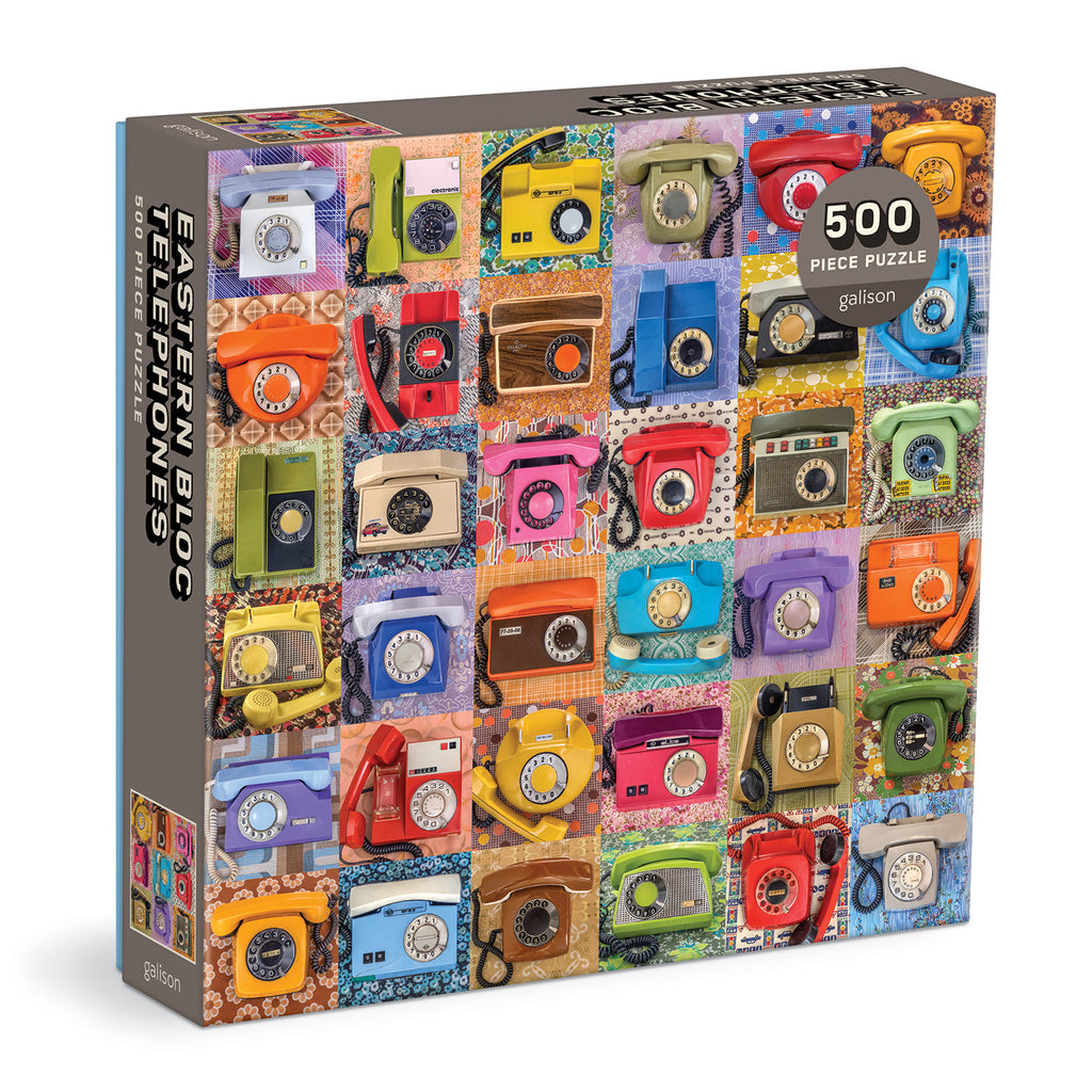 Eastern Bloc Telephones 500 Piece Puzzles