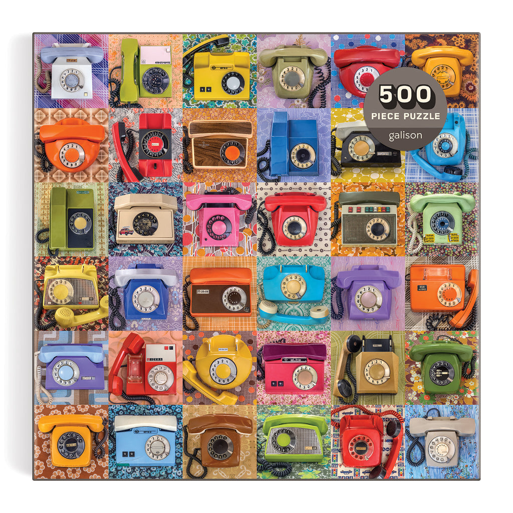 Eastern Bloc Telephones 500 Piece Puzzles