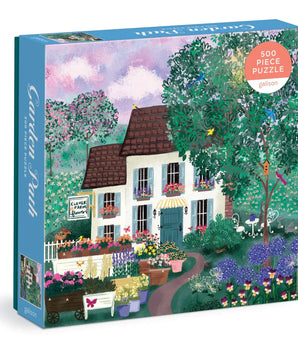 Joy Laforme Garden Path 500 Piece Puzzle