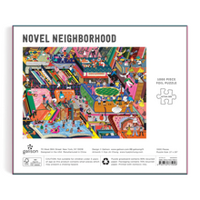 Load image into Gallery viewer, Novel Neighborhood 1000 Piece Foil Puzzle