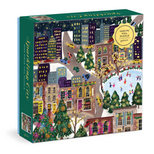 Load image into Gallery viewer, Joy Laforme Sparkling City 1000 Piece Foil Puzzle In a Square Box