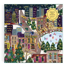 Load image into Gallery viewer, Joy Laforme Sparkling City 1000 Piece Foil Puzzle In a Square Box