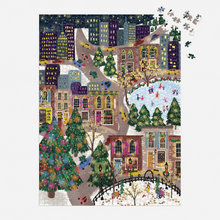 Load image into Gallery viewer, Joy Laforme Sparkling City 1000 Piece Foil Puzzle In a Square Box