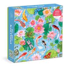 Load image into Gallery viewer, By the Koi Pond 1000 Piece Puzzle in a Square Box