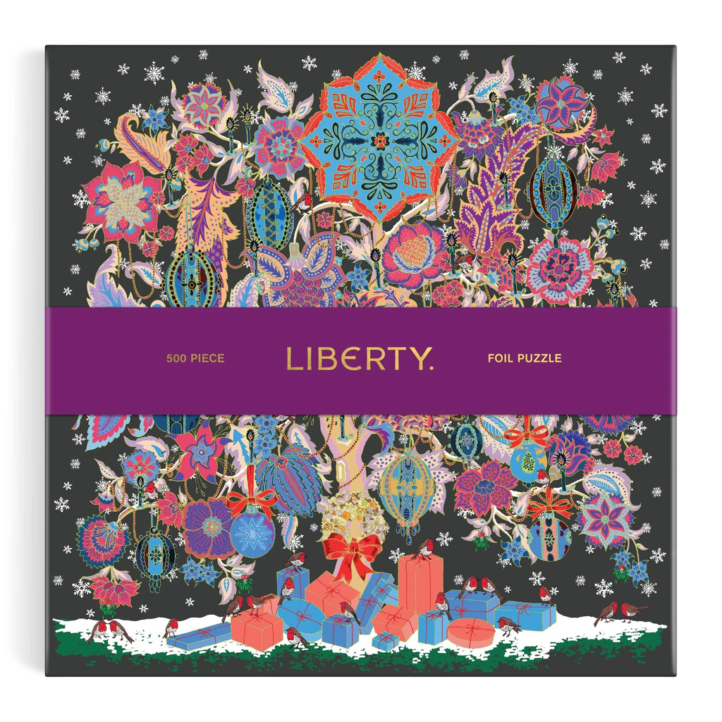 Liberty Christmas Tree of Life 500 Piece Foil Puzzle