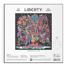 Load image into Gallery viewer, Liberty Christmas Tree of Life 500 Piece Foil Puzzle