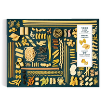 Load image into Gallery viewer, The Art of Pasta 1000 Piece Puzzle with Shaped Pieces