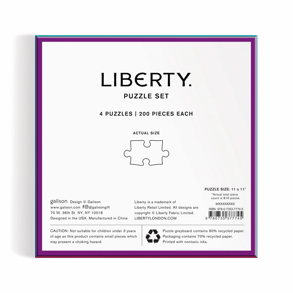 Liberty Power of Love Set of 4 Puzzles