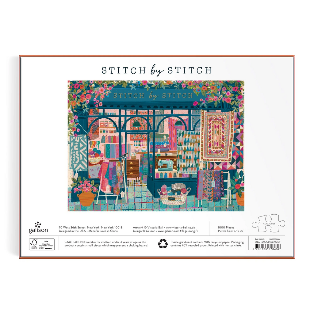 Stitch by Stitch 1000 Piece Puzzle – Logical Toys