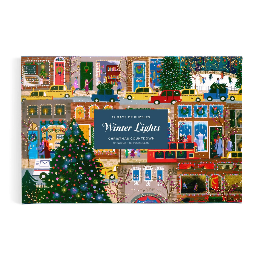 Joy Laforme Winter Lights 12 Days of Puzzles Holiday Countdown