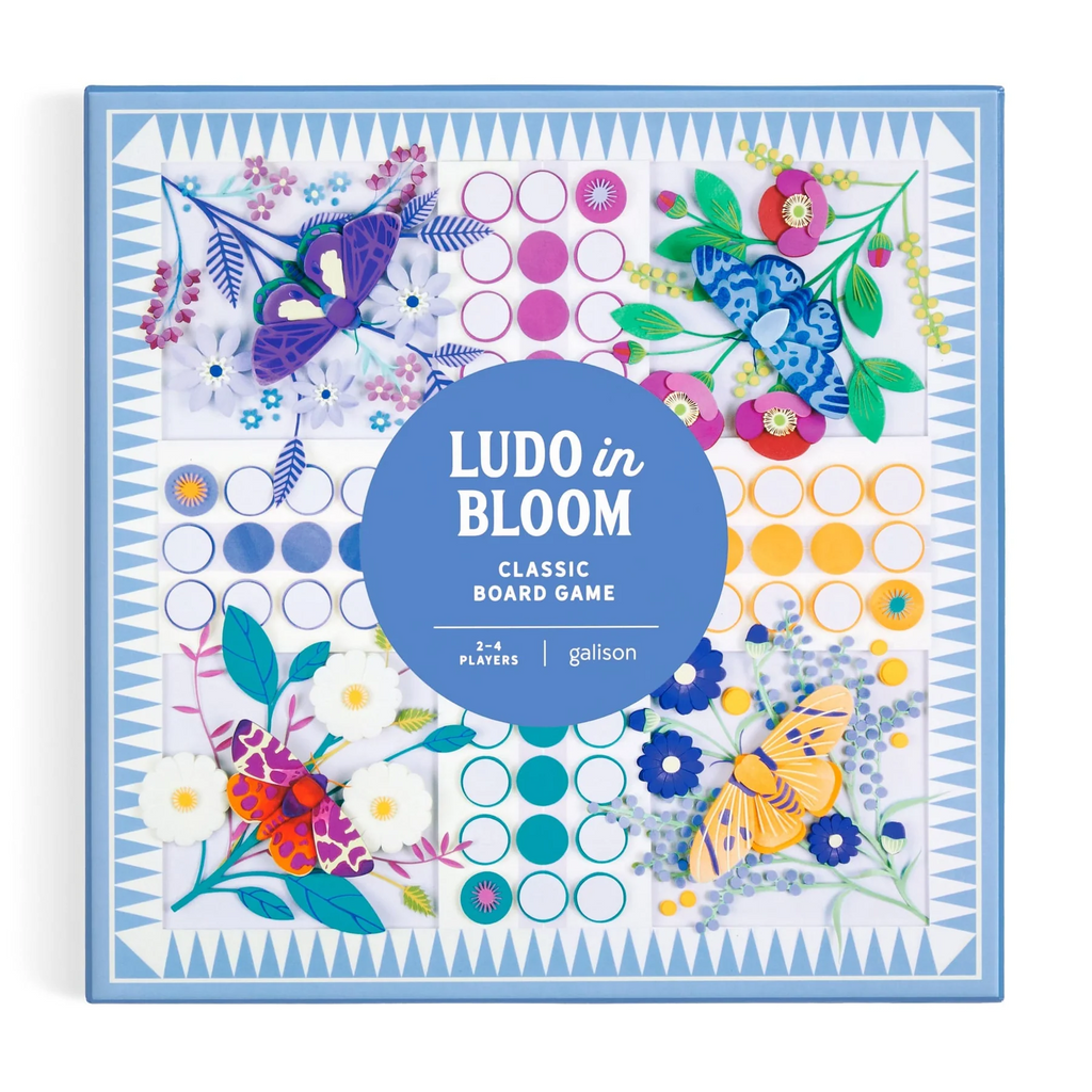 Ludo in Bloom Classic Board Game Set