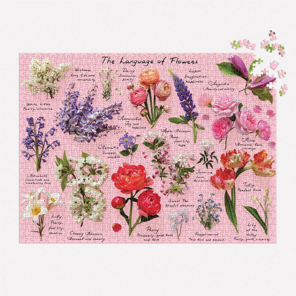 Language of Flowers, 1000 Piece Puzzle