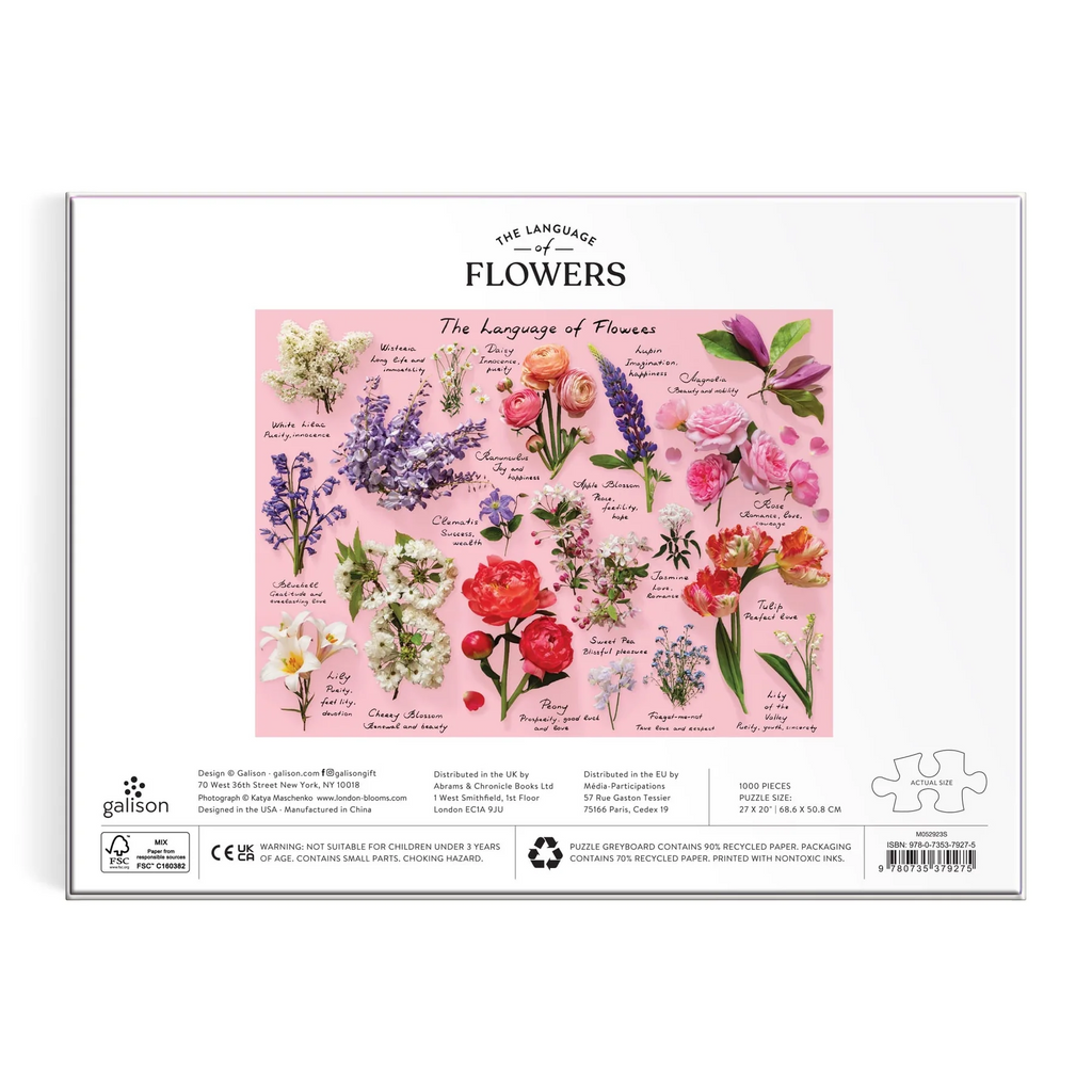 Language of Flowers, 1000 Piece Puzzle