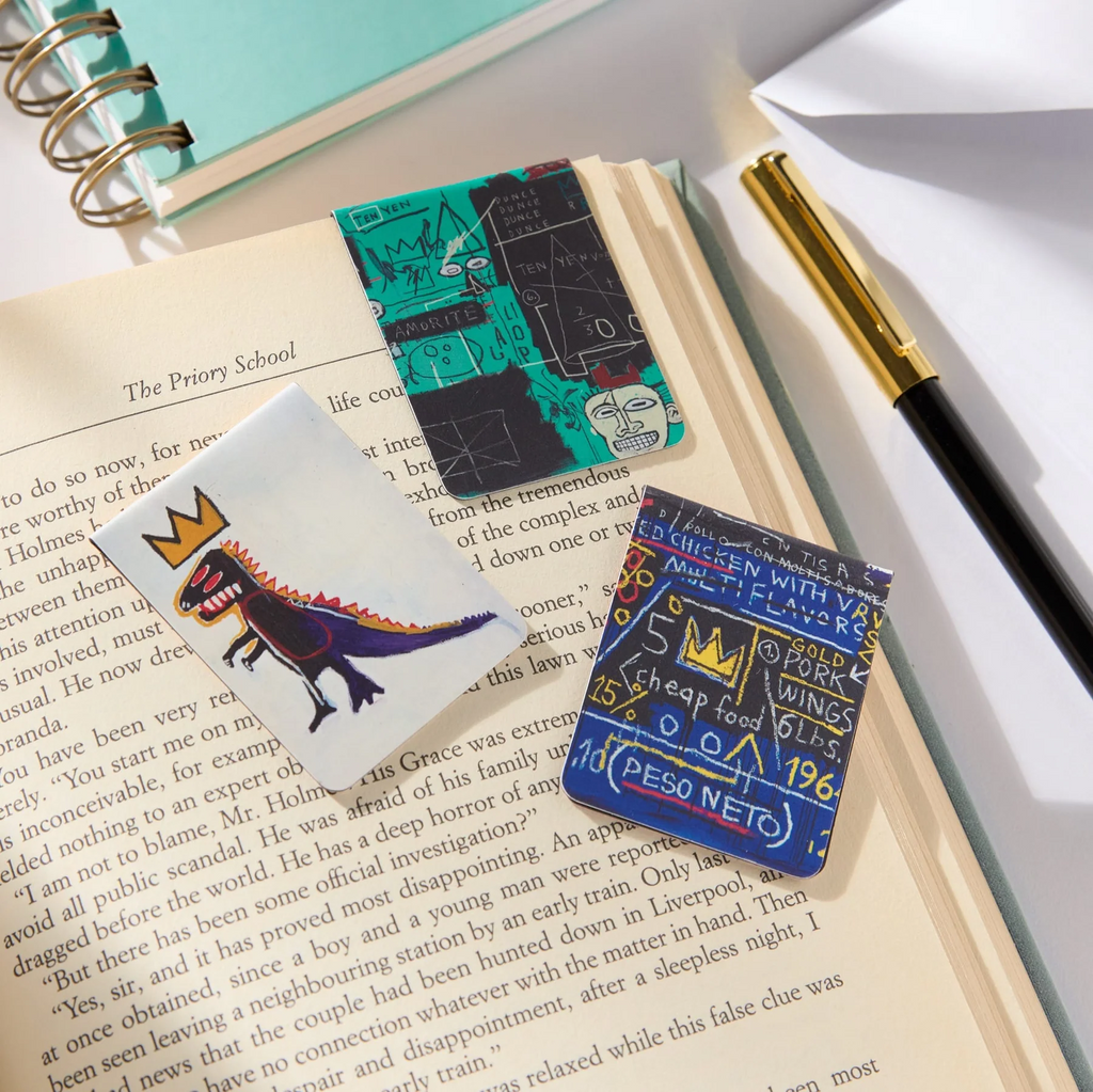 Basquiat, Magnetic Bookmarks