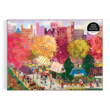 Load image into Gallery viewer, Joy Laforme Autumn at the City Market 1000 Piece Puzzle