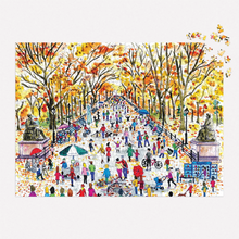 Load image into Gallery viewer, Michael Storrings Fall in Central Park 1000 Piece Puzzle