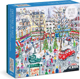 Michael Storrings Christmas in Paris 1000pc Foil Puzzle