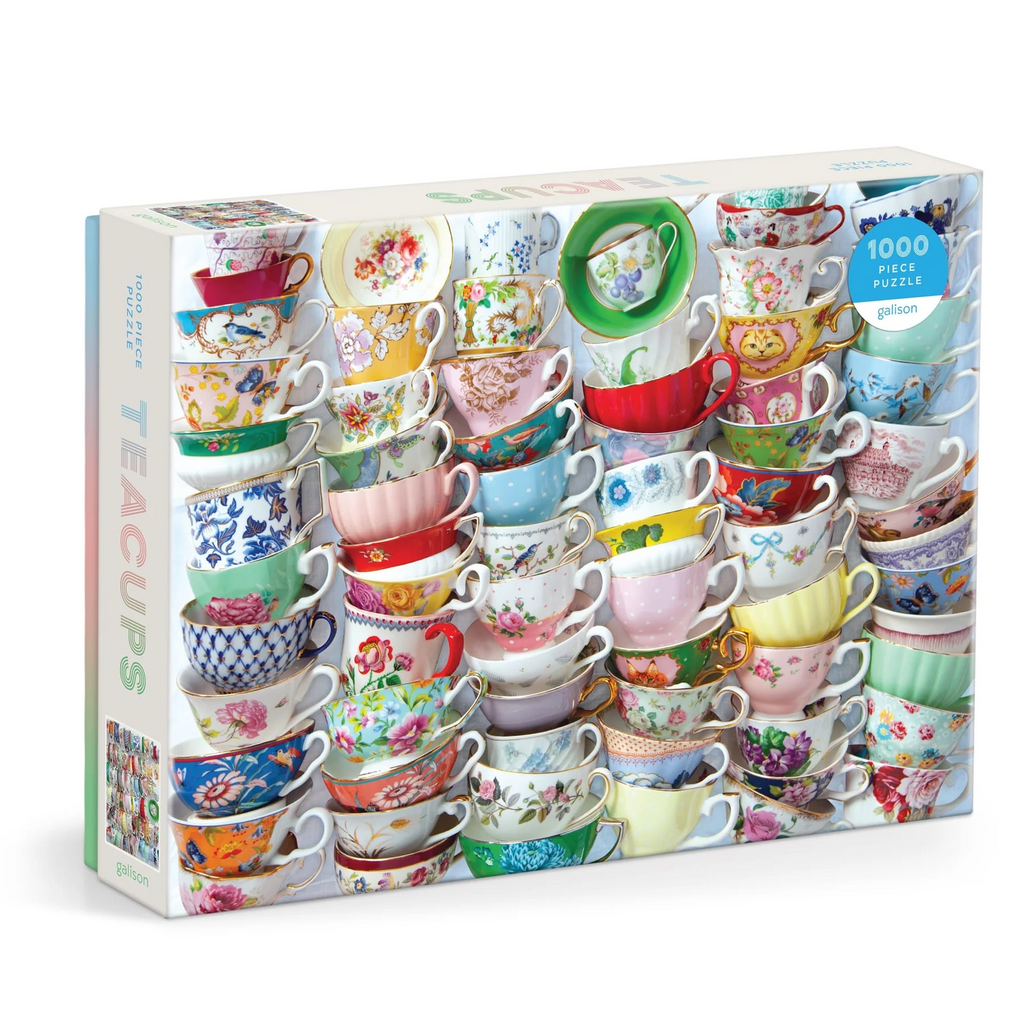 Teacups, 1000 Piece Puzzle