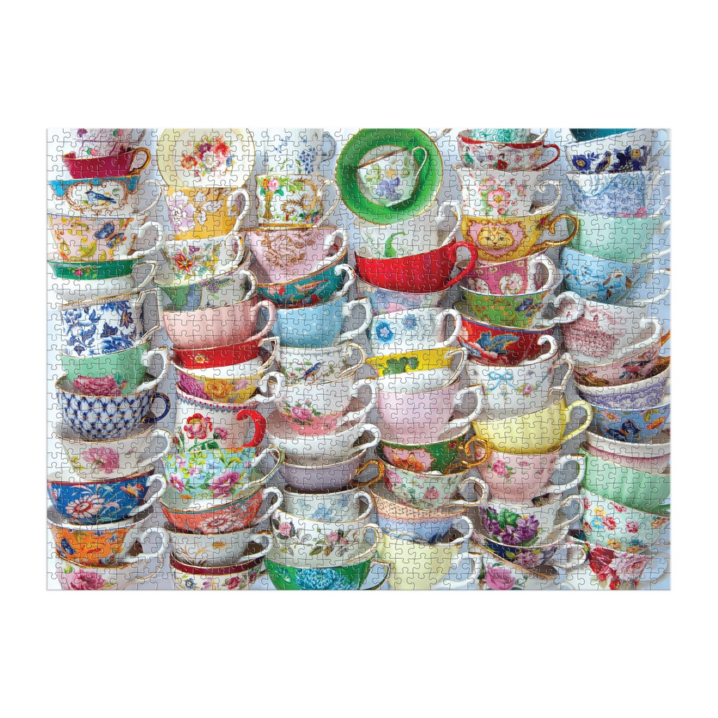 Teacups, 1000 Piece Puzzle