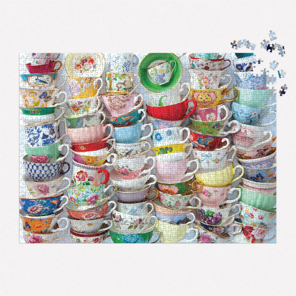 Teacups, 1000 Piece Puzzle