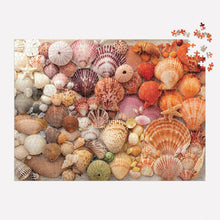 Load image into Gallery viewer, Vibrant Seashells, 1000 Piece Puzzle